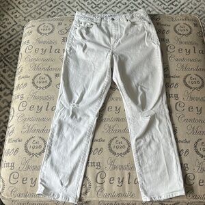 White DAZE jeans
